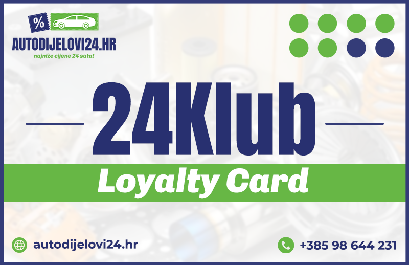 24 Klub Loyalty Card